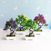 Искусственный бонсай Яркий, простой в уходе, цветной, декоративный, искусственная сосна, бонсай для дома