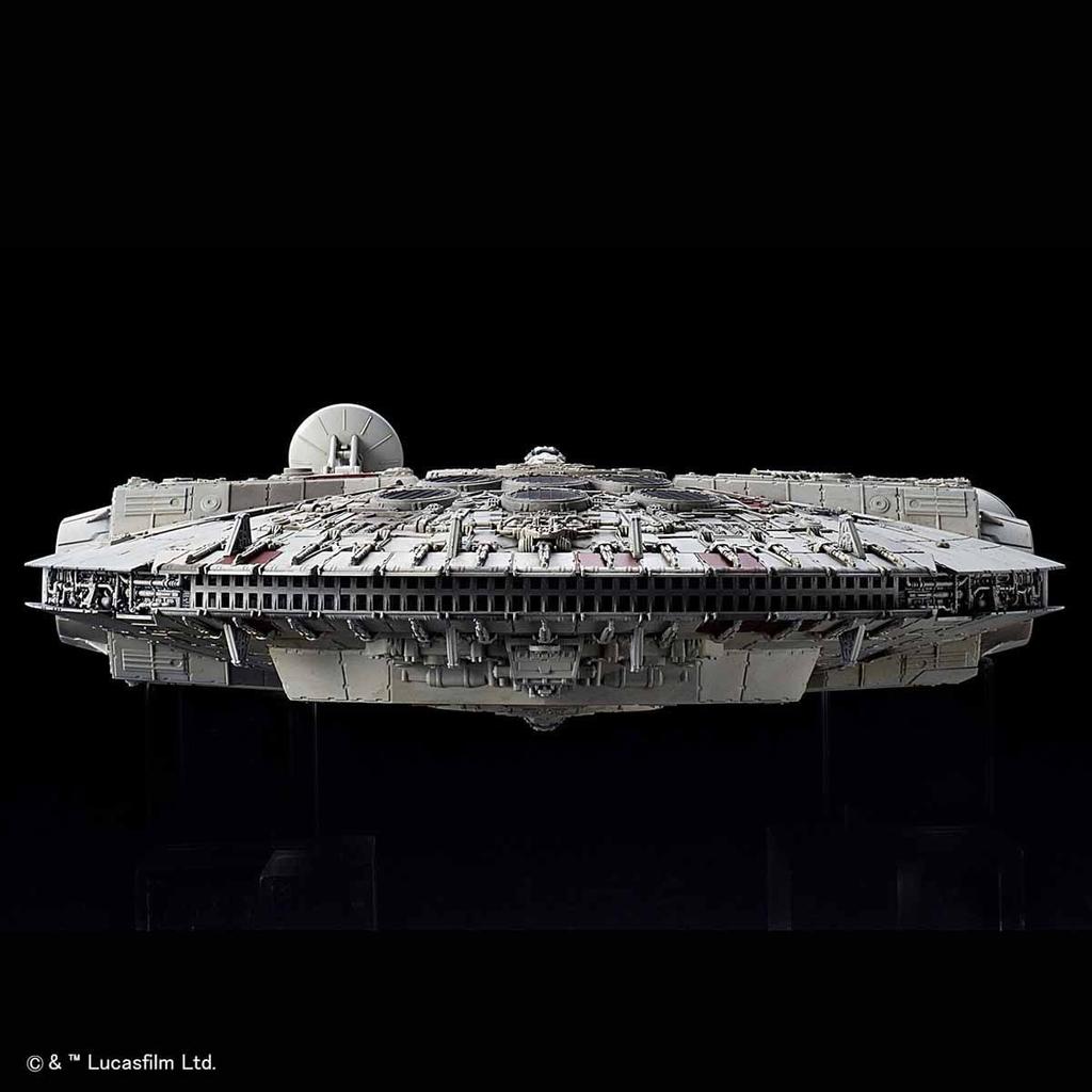 BANDAI SPIRITS Star Wars Millennium Falcon Rise of Scale Plastic Model (Star Wars/The Skywalker) 1/144 Color-coded