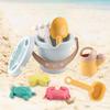 9 Pieces Summer Beach Set Toys Pool and Water Montessori Early Educational Sand Bucket