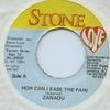 7-дюймовая пластинка ZANADU - How Can I Ease The Pain Stone Love 1991 Ямайка Регги, Ска и Даб