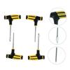 Beatifufu 4 Pack Professional Tire Repair Tool Set Tire Puncture Repair Device Spiral Insert Tool for Quick Repair