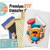 Пленка для DTF-переноса KASYU, 50 листов 8.5"*11" Бумага DTF с Smart Printing Pad для всех сублимационных и DTF-принтеров, Пленка DTF для сублимационного хака, Обновленная