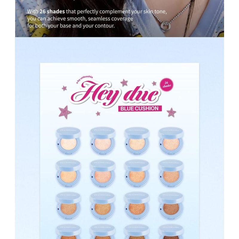 UNLEASHIA Кушон Unleashia Hey Dew Blue - 26 оттенков