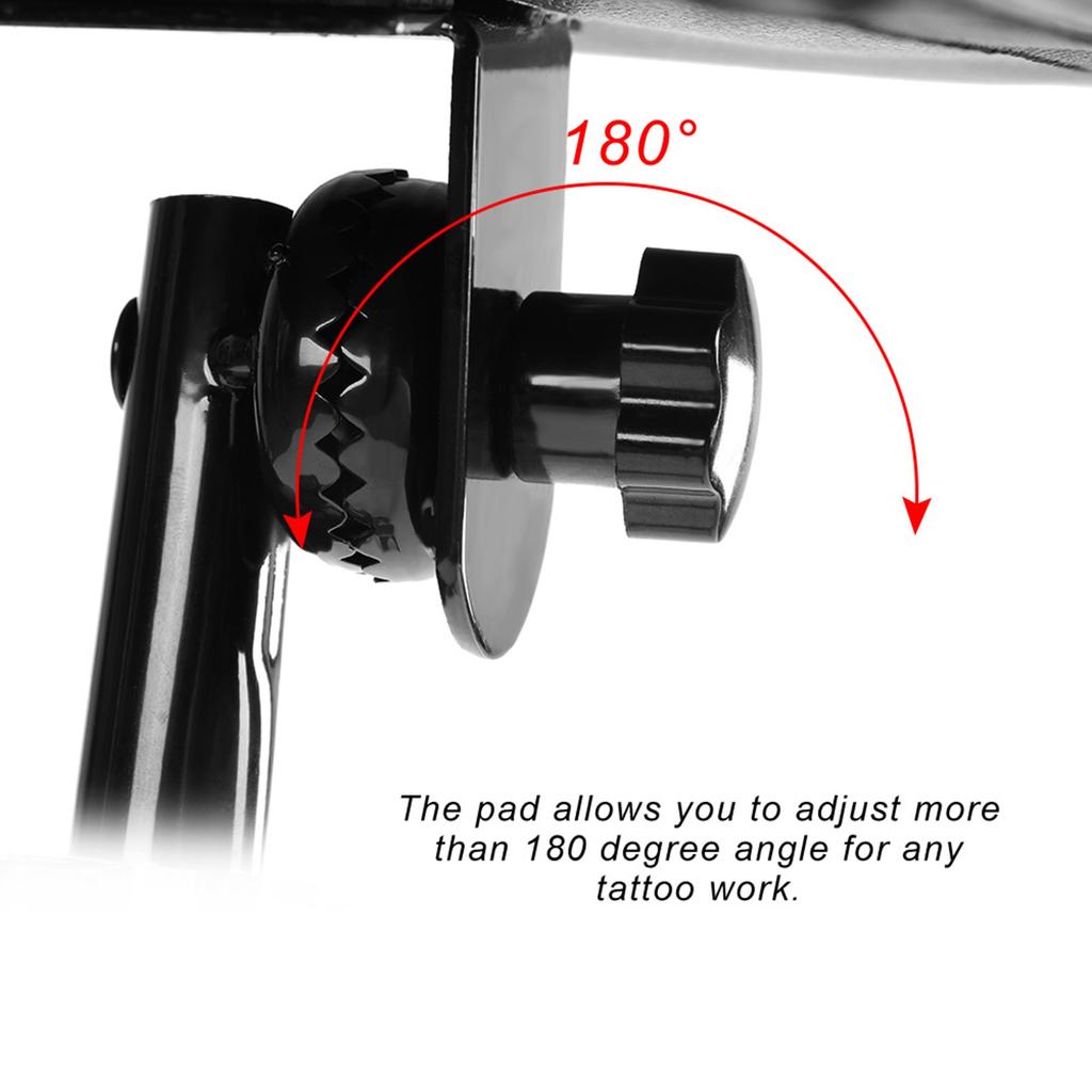 Регулируемый подлокотник для татуировки Профессиональный подлокотник для татуировки Штатив-подставка с мягкой губкой Портативная подставка для рук/ног для татуировки Инструмент для татуировки