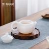 Ice Jade Porcelain Gongfu Tea Set