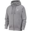 NSW Club Fleece FZ Hoodie, Mens Grey Sweatshirt