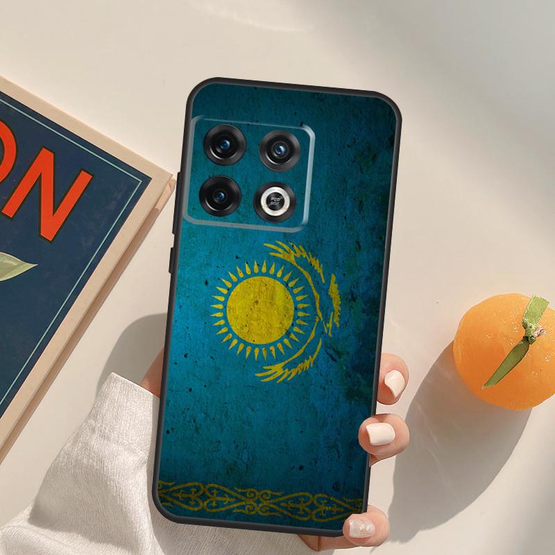 Чехол с флагом Казахстана для OnePlus 13R 12R 10R 13T 10T 11 12 13 15 OnePlus Nord 5 CE 2 3 4 Lite N20 N30