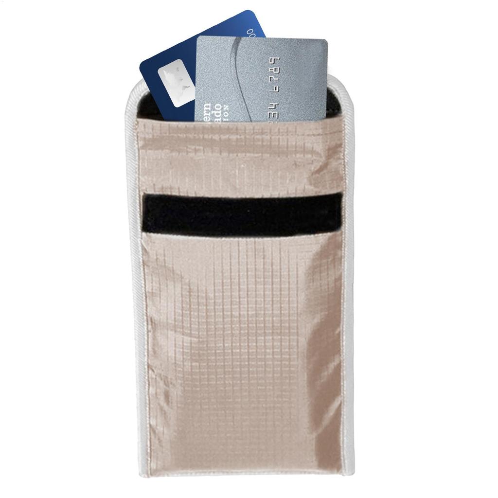 RFID Signal Blocking Faraday Bag for Cell Phone Anti-Theft Key Fob Shield EMF GPS Location Info Anti-Spying/Tracking Caes