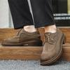 Мужские туфли-броги на толстой подошве Модный британский стиль Для отдыха на природе Деловая вечеринка Повседневная офисная молодежная мужская качественная обувь