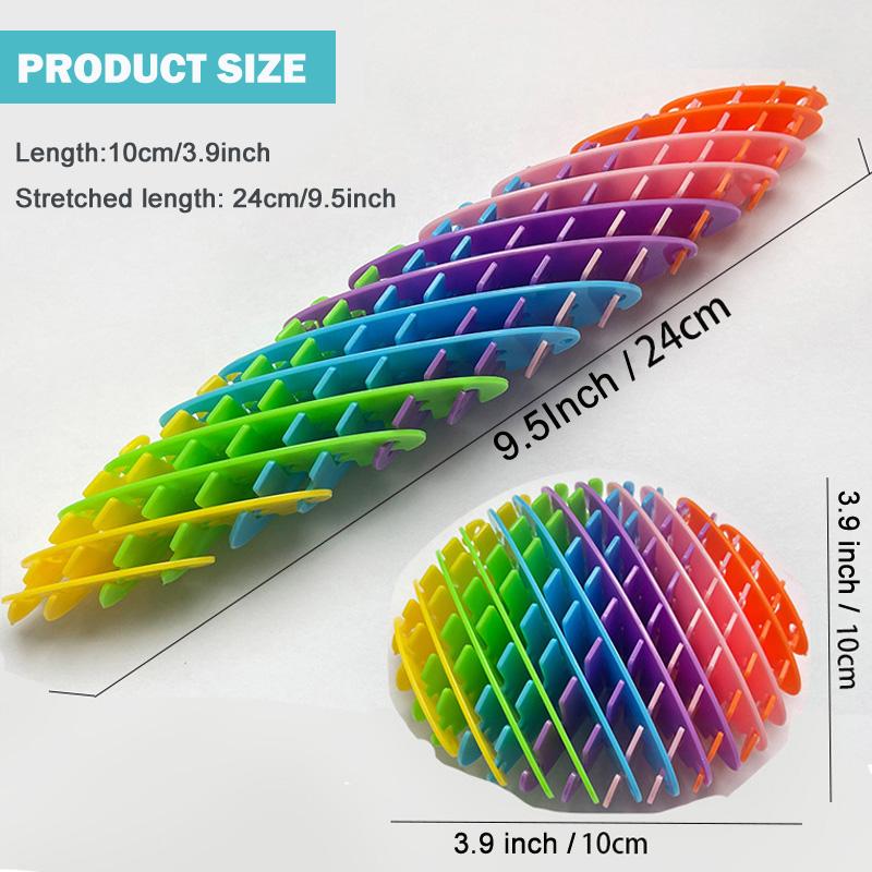 Игрушка-антистресс Червяк Растягивающаяся Эластичная Сетка Игрушки для Снятия Стресса для Детей и Взрослых 3D Телескопические Декомпрессионные Сенсорные Игрушки Подарки для Вечеринок
