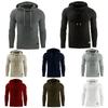 Men's Soft Hooded Pullover Jacket In Fashionable Colors For Stylish Comfort