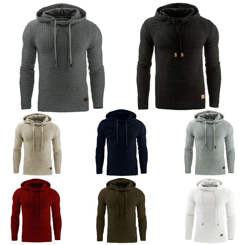 Men's Soft Hooded Pullover Jacket In Fashionable Colors For Stylish Comfort