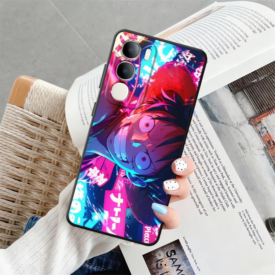 Чехол с рисунком из аниме One Piece для Vivo Y50 Y95 V27 Y51S Y78 Y71 Y91 V21E V23 Y52S Y93 V29 Y75 Y81 V25 V30 Y53S Чехол для телефона
