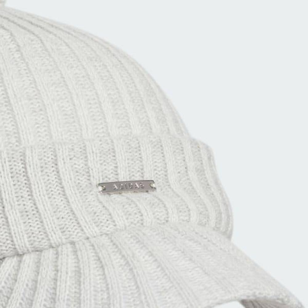 Adidas Вязаная шапка Golf Cold Lady Pom Pom белая Is4859