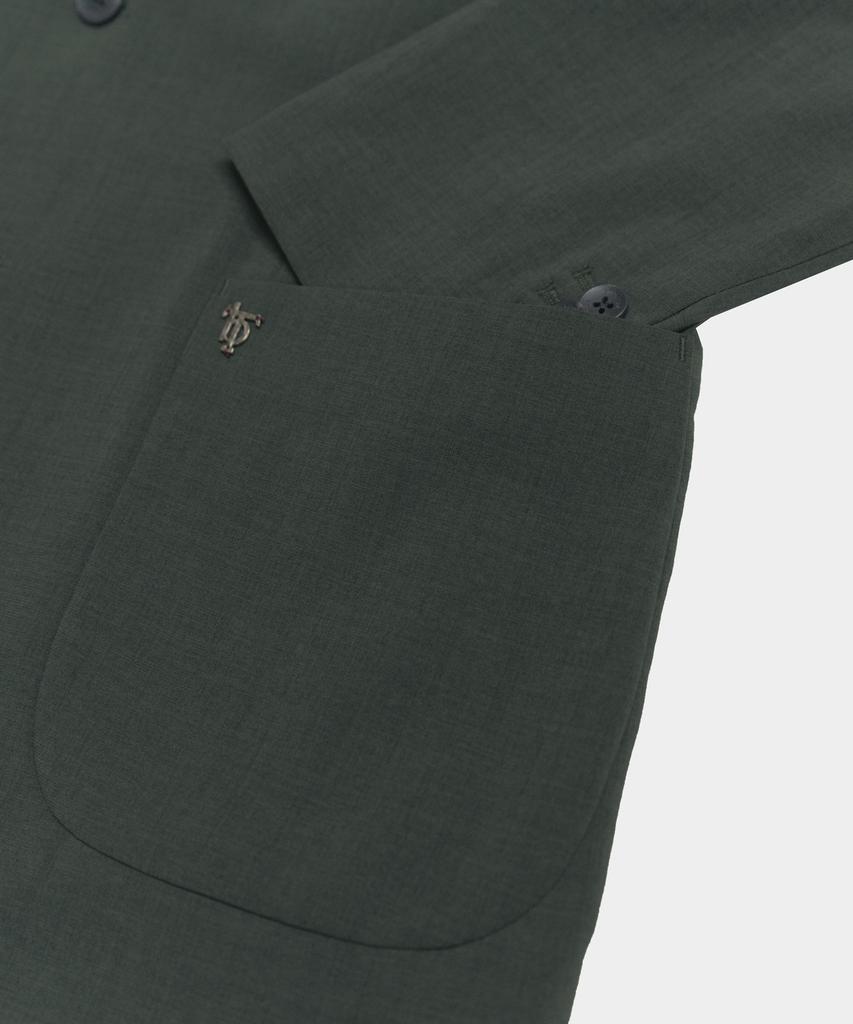Куртка Birbante Solid Regular Fit - Глубокий бирюзовый