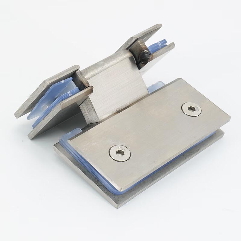 Stainless Steel Frameless Glass Door Hinge & Clamp