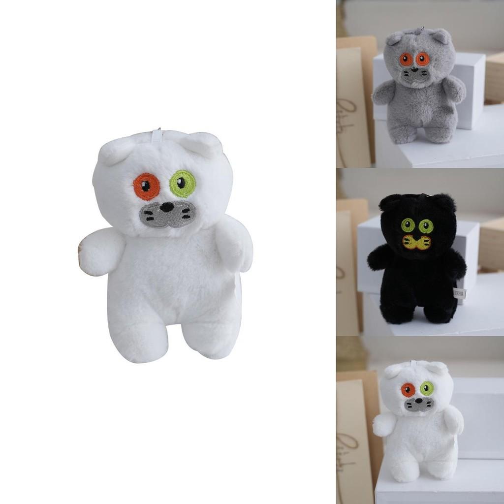 Очаровательная плюшевая кукла-кошка, мягкая, набитая полипропиленовым хлопком, милый подарок, подушка