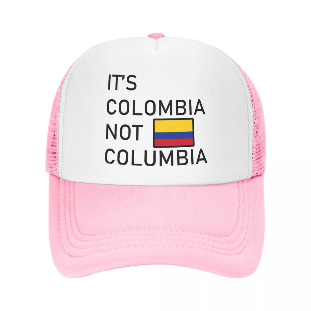 Бейсбольные кепки It Colombia Not Columbia, унисекс, шляпы Snapback для влюбленных, кепки-дальнобойщики, женские дышащие сетчатые козырьки с козырьком