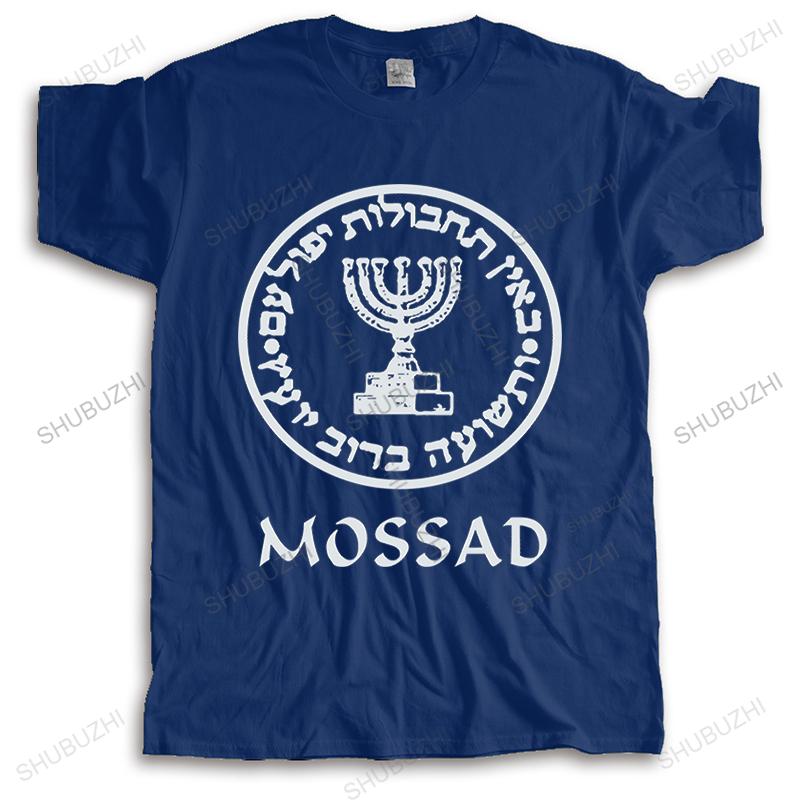 Man Summer T Shirt Brand Cotton Leisure Short Sleeve Men Tshirt Mossad Tshirt Man Tee Male Tops Fashion Gift