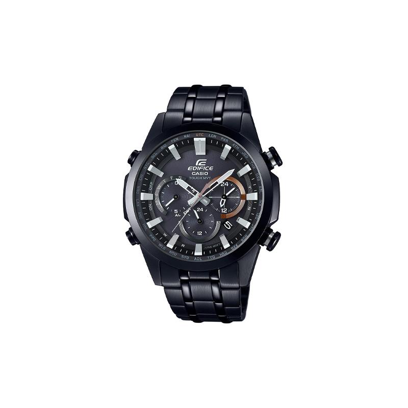 Casio Серия CASIO EDIFICE, модный деловой тренд, классический циферблат с тремя индикаторами и шестью стрелками, отображение даты, кварцевый механизм, нержавеющая сталь EQW-T630JDC-1AJF