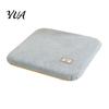 Teddy Velvet Seat Cushion Memory Foam Chair Pad, Dining with Ties, Anti-slip Bottom, Washable Strap Fixed Cover, Soft Thick Warm Pad for Office Autumn