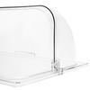 Full Size Chafing Dish Covers,4Pcs Clear Buffet Pan Cover,Roll Top Food Pan Cover for Isolate Dust&Other Dirt