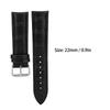Унисекс регулируемый ремешок для часов качественный ремешок для часов изысканный сменный аксессуар (22мм)черный