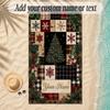 Snow Theme Soft Beach Towel Personalized Custom Name Text Towel Portable for Beach Pool Travel