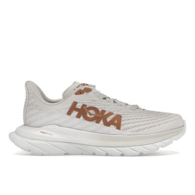 HOKA Mach 5 Бело-медные женские кроссовки 1127894-WCPP