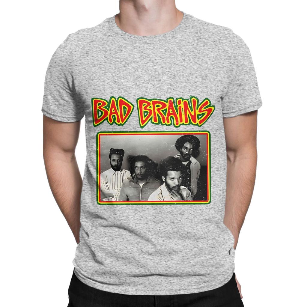 Bad Brains Graphic Funny 100 Cotton Tshirt Bad Brains Tees Tops For Unisex
