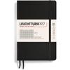 Leuchtturm SC Paperback Squared B6+ Notebook123pg (Black)