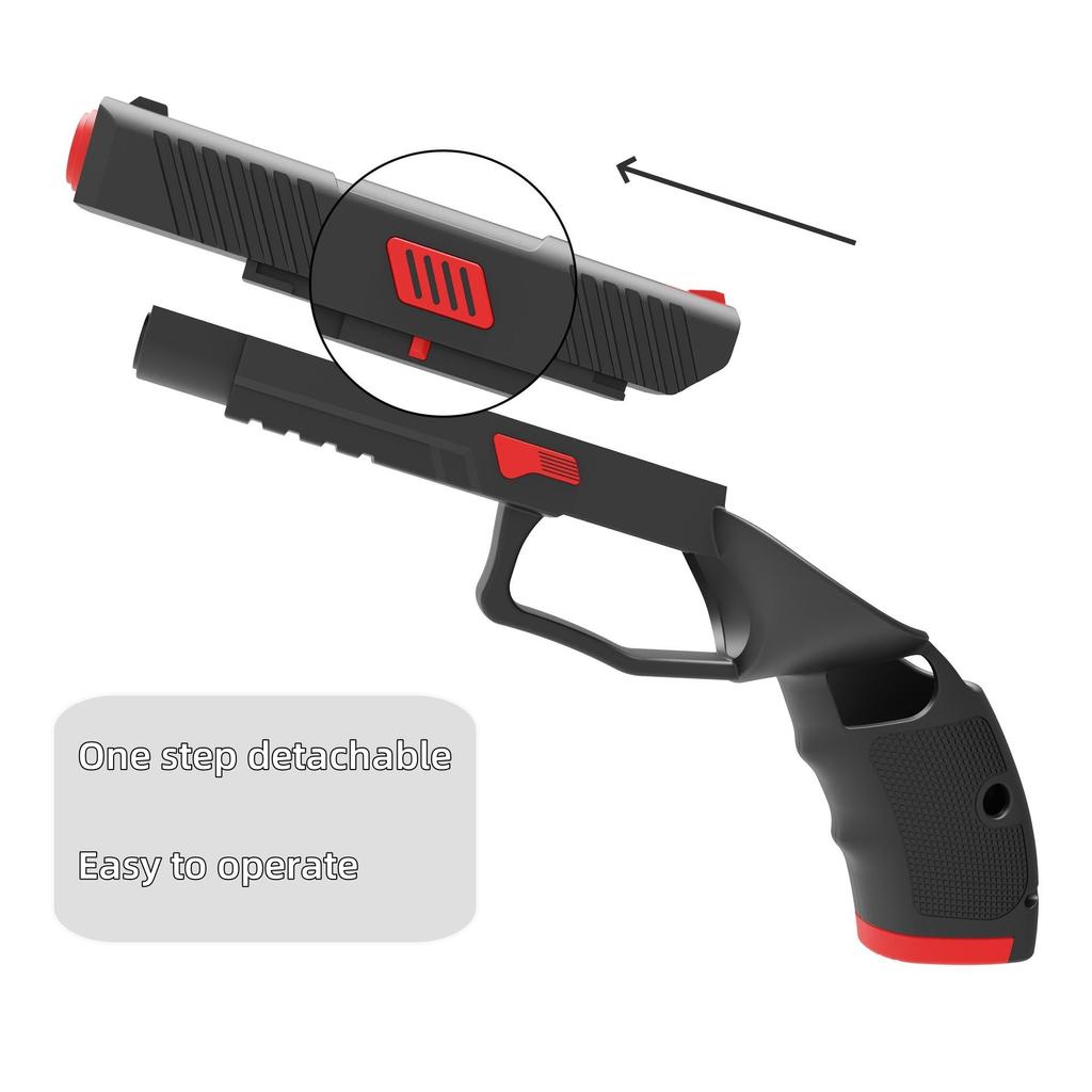 VR-контроллер Grip Gun для Meta Quest 3 3S VR Accessories защитный чехол для улучшения игрового процесса в виртуальной реальности