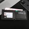 New Men's Wallet JA Horizontal Short Wallet Business Advanced Sense Multi-card Card Bag Men