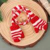 Neck Scarf Doll Scarf with Gloves Soft Winter Doll Accessories Miniature 1:12 Doll Clothes  Gifts