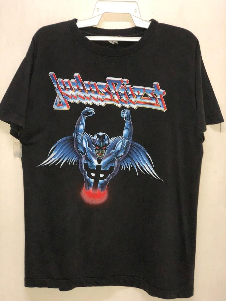 Винтажная футболка Judas Priest Painkiller Tour 1991 S-234XL A376 Унисекс