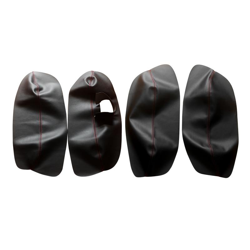 RHD автомобильная кожаная дверная ручка из микрофибры, панель подлокотника, накладка для VW Passat B5 1998 1999 2000 2001 2002 2003 2004