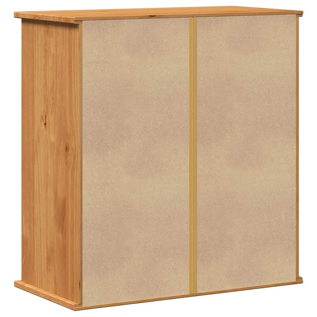 VIGO Bathroom Cabinet in Brown and Honey Brown 67.5 x 34 x 71.5 cm