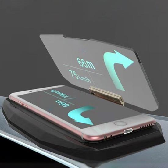 6,5-дюймовый автомобильный дисплей с дисплеем HUD, держатель для телефона, GPS-навигация, проекция