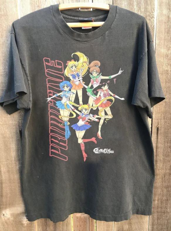 Sailor Moon Anime Shirt Graphic Charcoal Unisex Tshirt Men Women KH16282