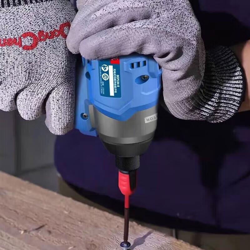 Бесщеточный аккумуляторный ударный шуруповерт Dongcheng 12V, штекер CN (адаптер в комплекте)