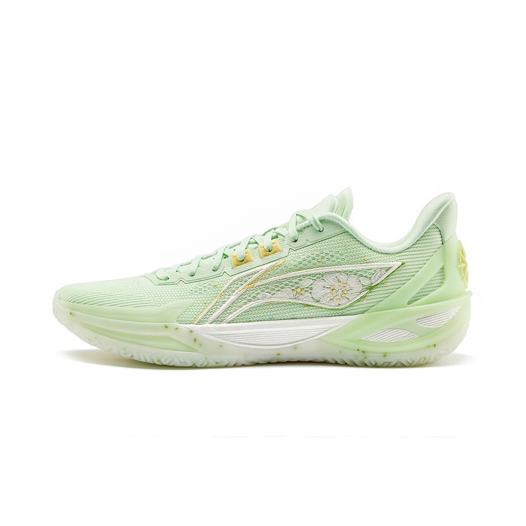 Li Ning Blade 6 V2 Нескользящие Дышащие Анти-скручивание Низкие Баскетбольные Кроссовки Унисекс Легкая Пряжа Зеленый ABAV087-21