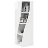 Corner Cabinet High Gloss White 32 x 32 x 102 cm Particleboard