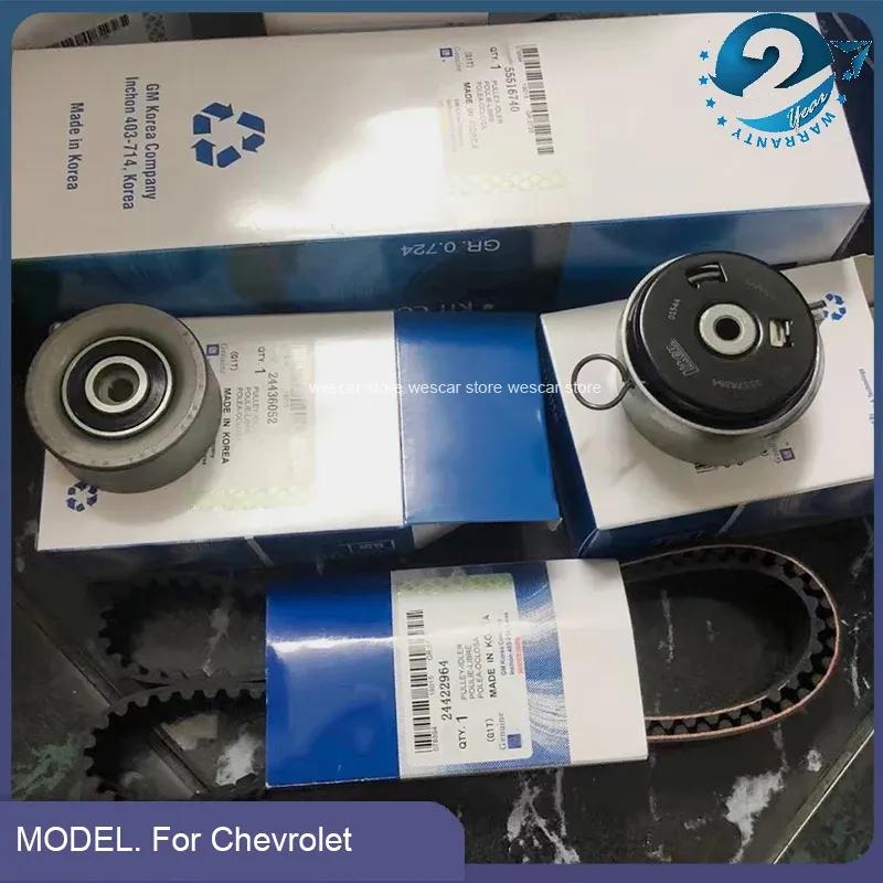 1Set Timing Belt Tensioner Kit OEM# 24422964 24436052 95516740 55574864 For Chevrolet Aveo Aveo5 Cruze Sonic Epica Buick Regal