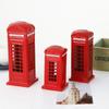 Лондонская телефонная будка, красная литая копилка, свинья-копилка, британский сувенир, отличные подарки для детей, украшение для дома на Рождество