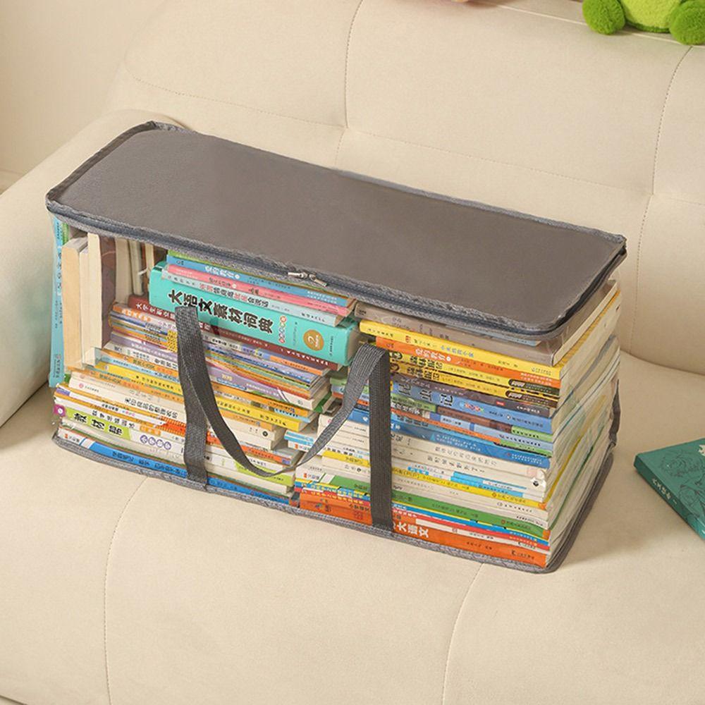 Multifunctional Collapsible Pouch Waterproof Books Collection Container  Student