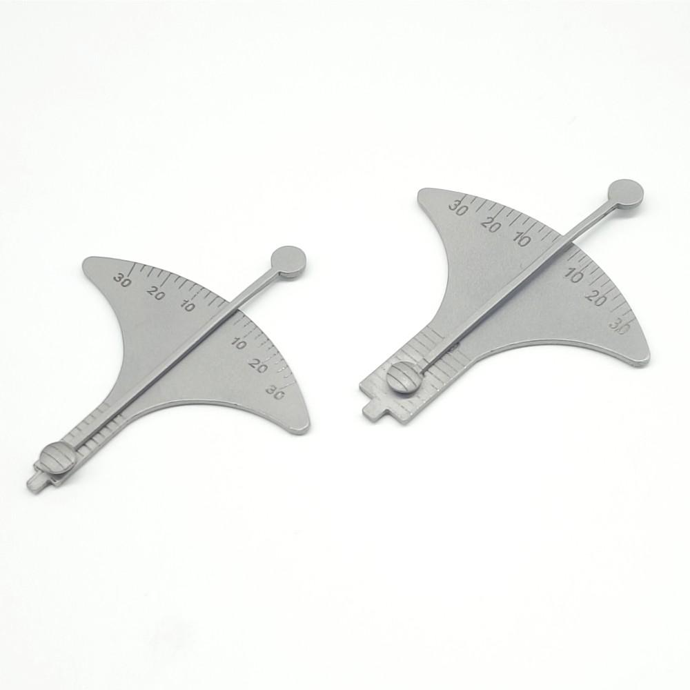 Набор инструментов для измерения высоты манжеты и аугуляции зубного имплантата. Стоматологическая измерительная линейка для измерения высоты разреза и угла наклона. Штангенциркуль.