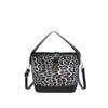 Fashion Bag Women'S Leopard Print Messenger Bag Casual Portable Bucket Bag