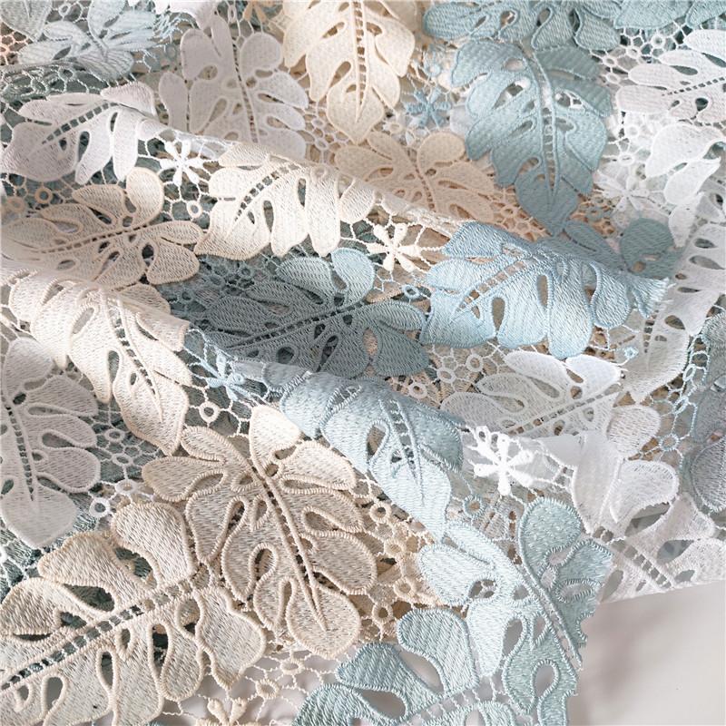 Высококачественные элегантные кружевные художественные ткани для самостоятельного шитья летних платьев, юбок, фона для одежды, декора, художественного дизайнера