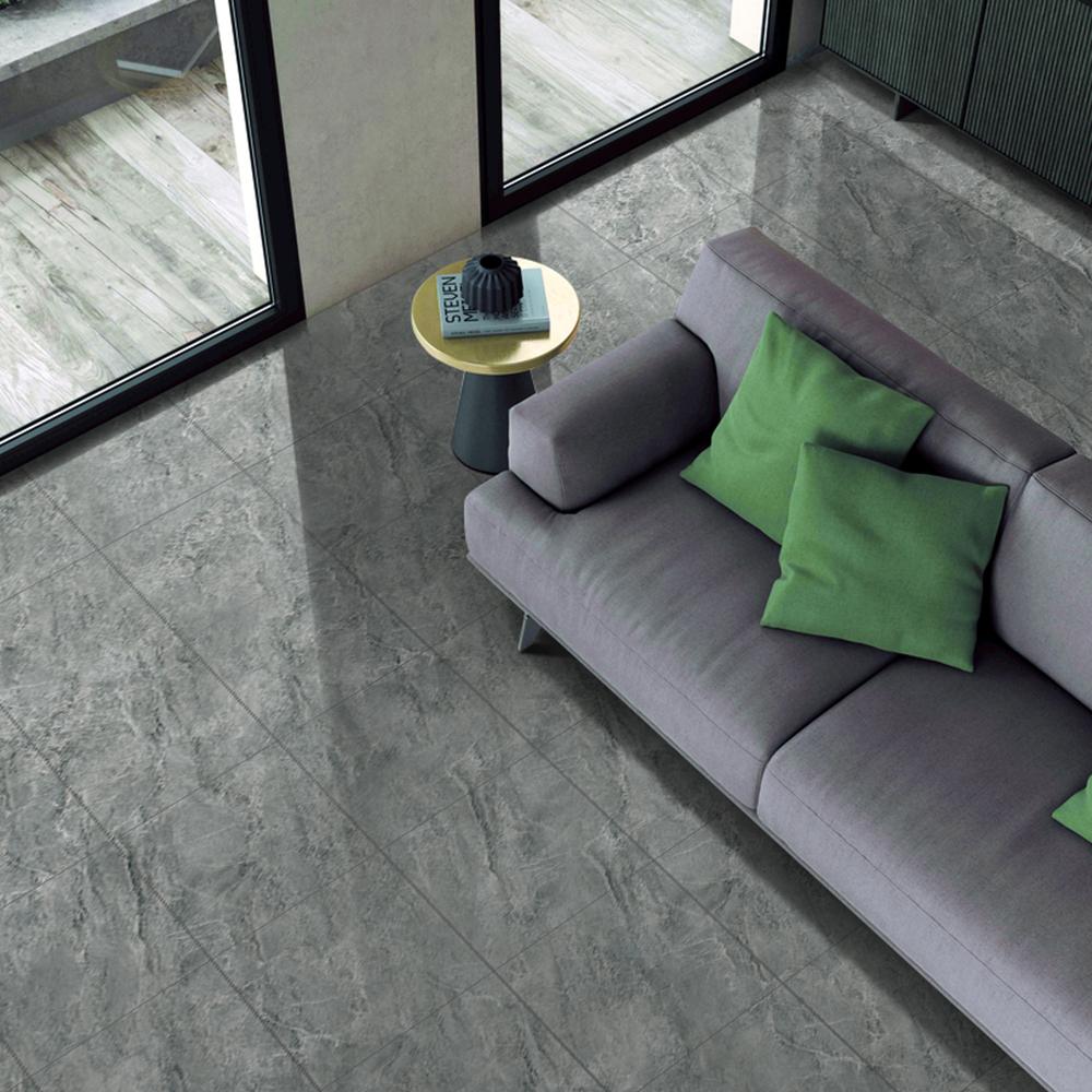 Серый, черный мрамор, напольная плитка из искусственной кожи, виниловые наклейки на пол, водонепроницаемая наклейка на пол для ванной комнаты, кухни, спальни, толщина 0,93 мм
