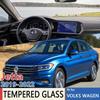 8" Для Volkswagen VW Jetta A7 MK7 2022 Автомобильная Навигация Ультратонкая Пленка Идеальная Посадка Защитная Пленка для Экрана Закаленное